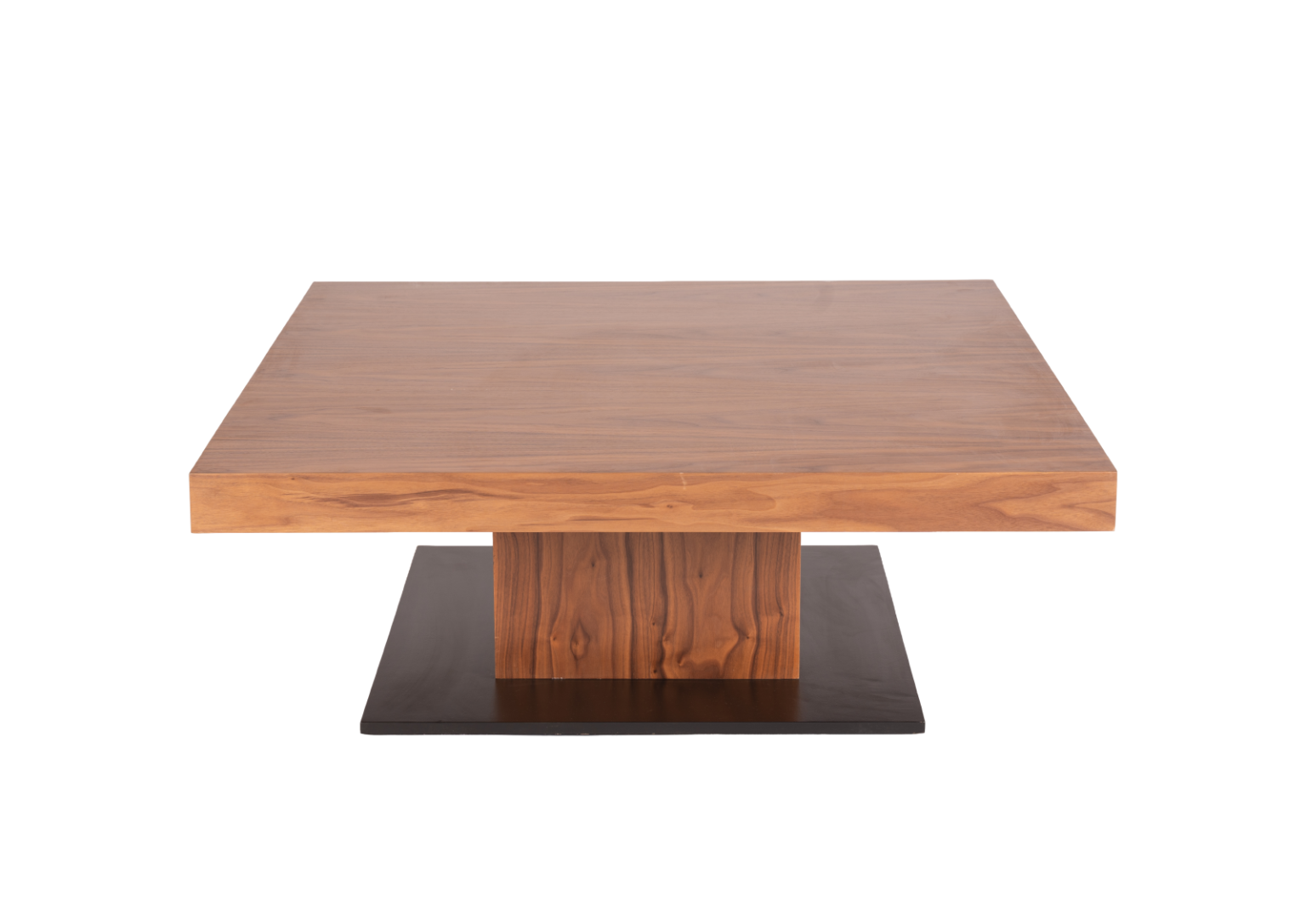 Table basse Contemporaine Noyer