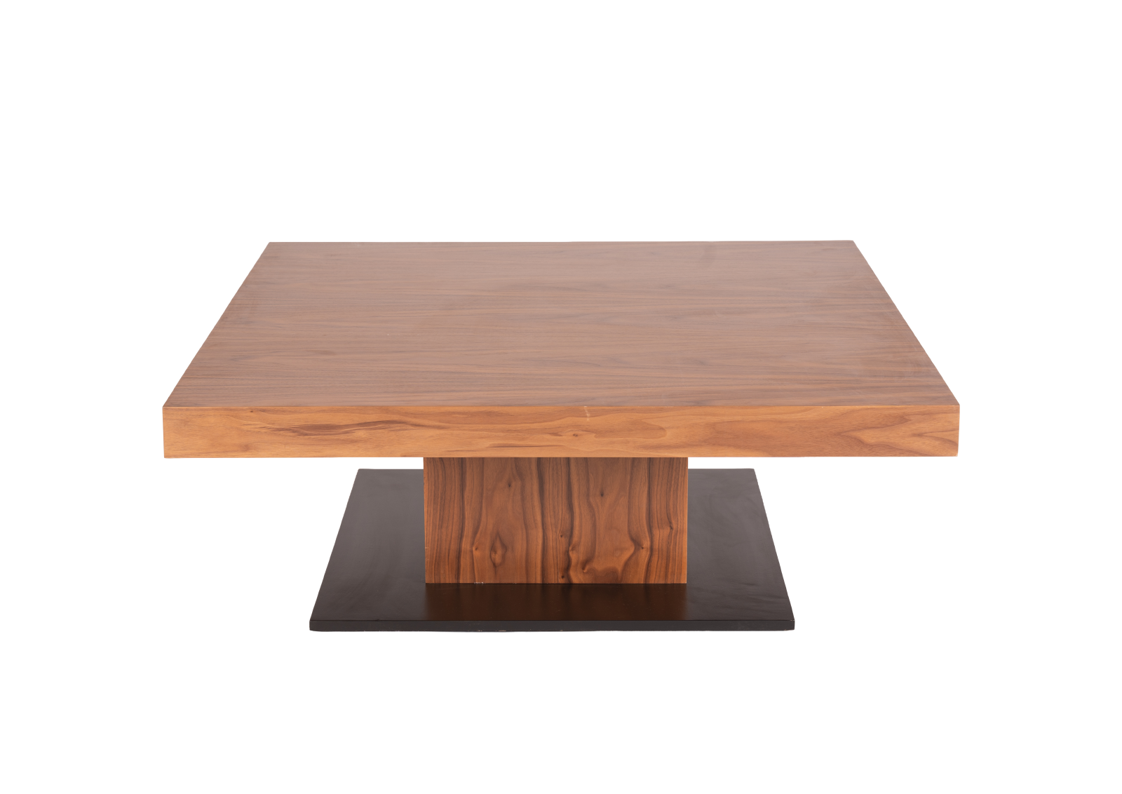 Table basse Contemporaine Noyer