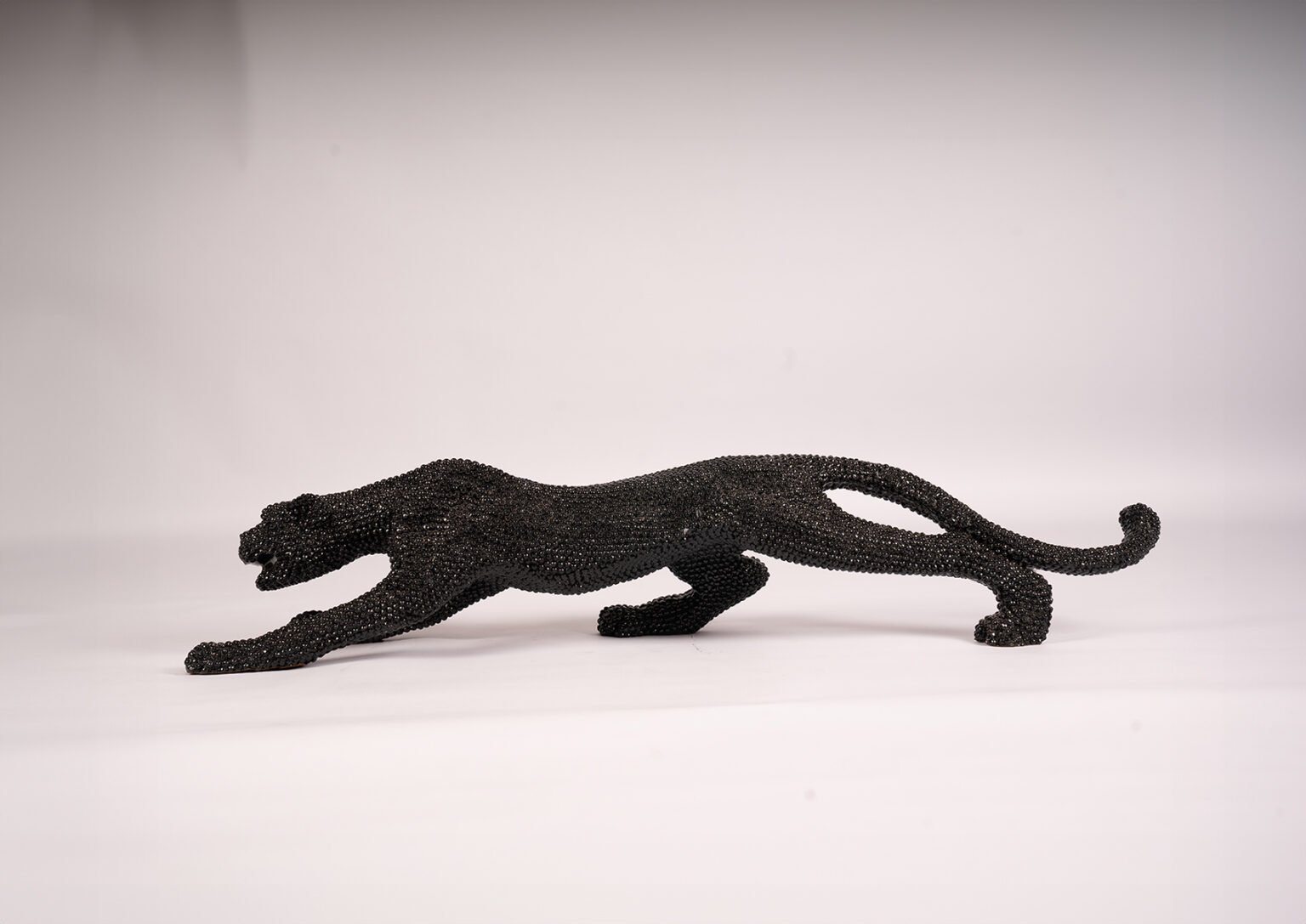 statue décorative lionne