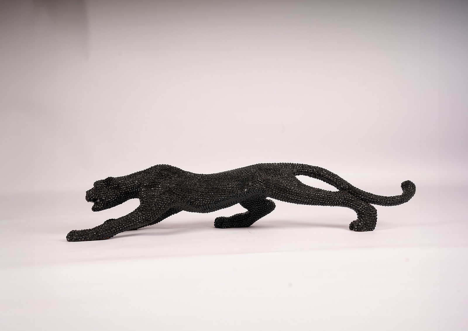 statue décorative lionne