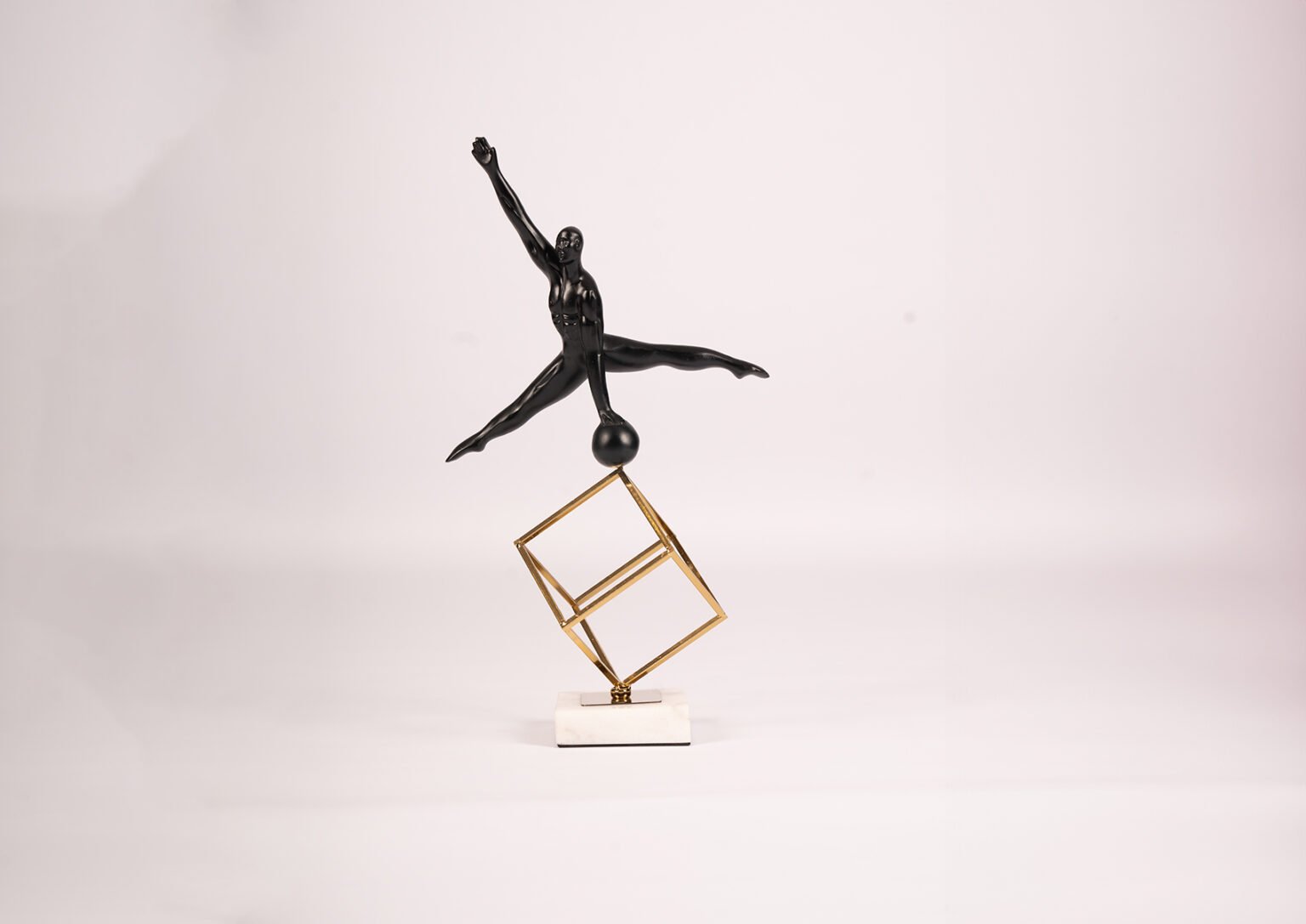 sculpture de gymnaste