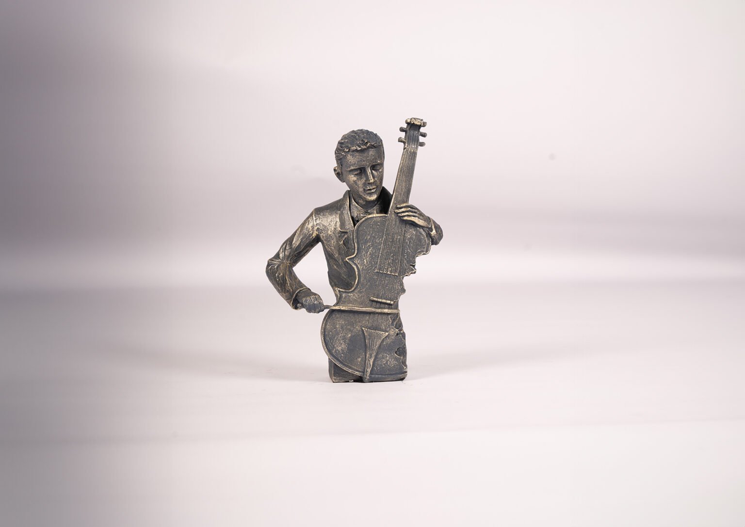 Sculpture décorative du violoniste