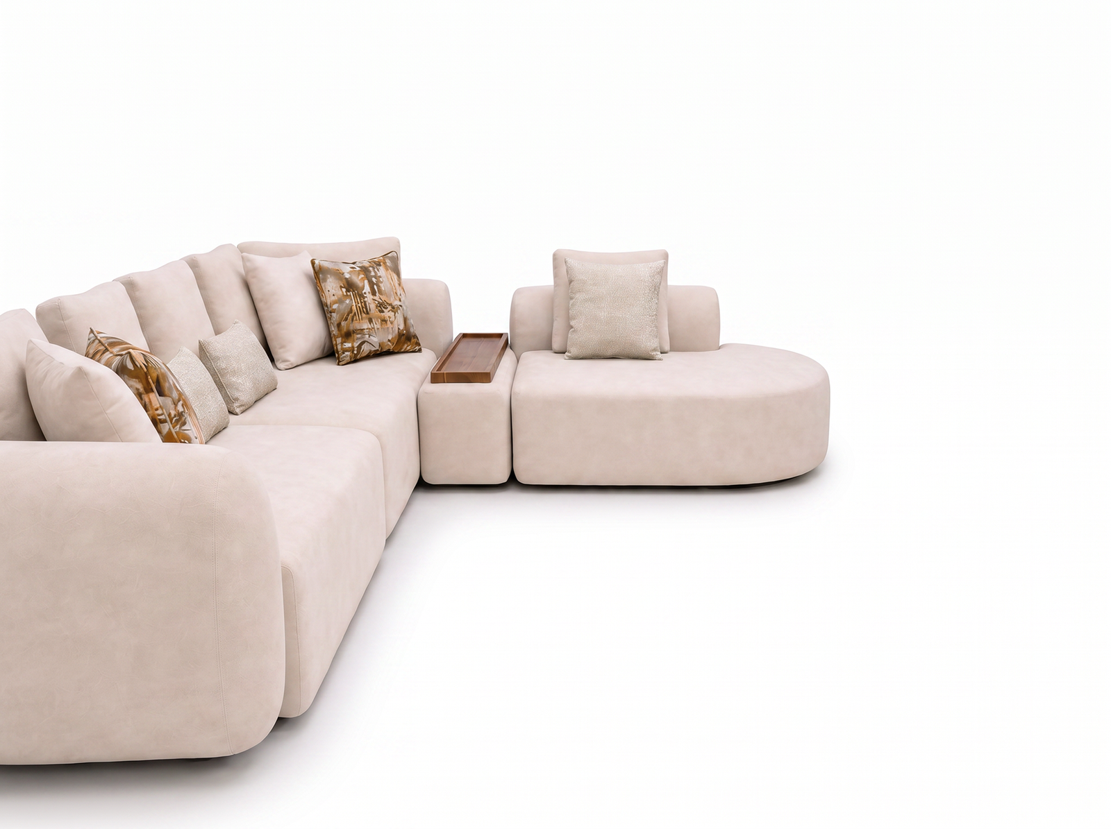Salon modulaire contemporain